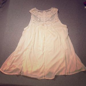 Leo Rosi Dress with Lace